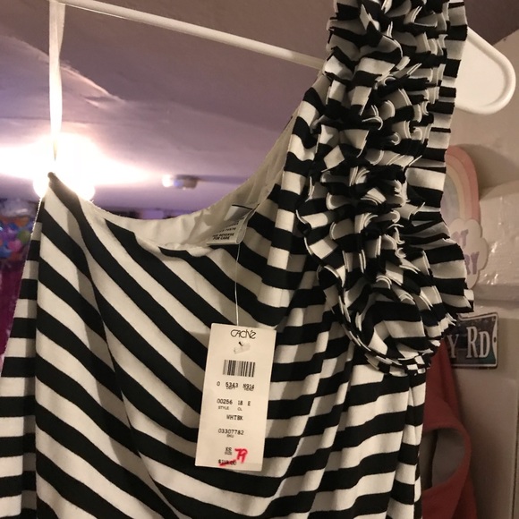 NWT Cache Black and White Dress XS - Picture 5 of 7